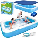 Bestway Basen dmuchany rodzinny 305 x 183 x 56 cm 3w1 Bestway 54009