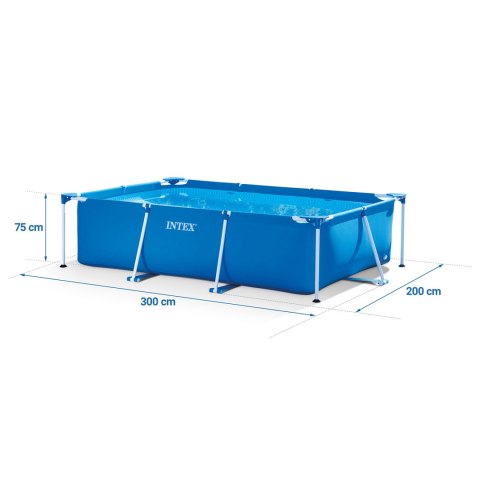 Intex Basen ogrodowy stelażowy 300 x 200 x 75 cm 15w1 INTEX 28272 + maszynka do baniek GRATIS Intex Basen ogrodowy stelażowy 300 x 200 x 75 cm 15w1 INTEX 28272 + maszynka do baniek GRATIS