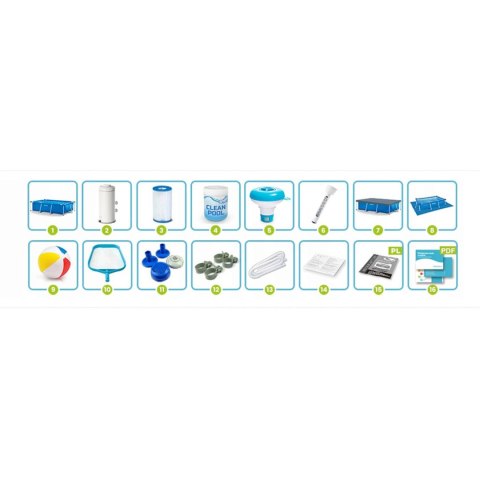 Intex Basen ogrodowy stelażowy 300 x 200 x 75 cm 15w1 INTEX 28272 + maszynka do baniek GRATIS Intex Basen ogrodowy stelażowy 300 x 200 x 75 cm 15w1 INTEX 28272 + maszynka do baniek GRATIS