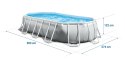 Intex Basen stelażowy 503x274x122cm 12w1 INTEX 26796