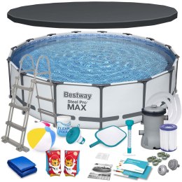 Bestway Basen stelażowy ogrodowy 457 x 107 cm 18w1 Bestway 56488