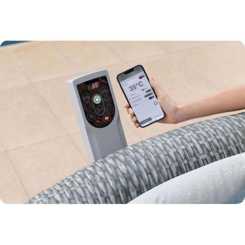 Bestway Dmuchane SPA Lay-Z Bali Grey 6 osobowe Bestway 6001N Bestway Dmuchane SPA Lay-Z Bali Grey 6 osobowe Bestway 6001N