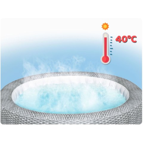 Bestway Dmuchane SPA Lay-Z Bali Grey 6 osobowe Bestway 6001N Bestway Dmuchane SPA Lay-Z Bali Grey 6 osobowe Bestway 6001N