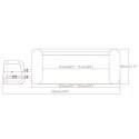 Bestway Dmuchane SPA Lay-Z Maldives Pro 7 osobowe Bestway 6001U