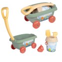 Smoby SMOBY Zestaw do piasku Wózek Wiaderko Grabki Ekologiczny