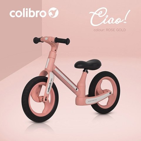 COLIBRO Rowerek dziecięcy CIAO ROSE GOLD COLIBRO Rowerek dziecięcy CIAO ROSE GOLD