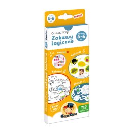 CzuCzu 7223261 Książeczka edukacyjna Zabawy Logiczne 5-6l