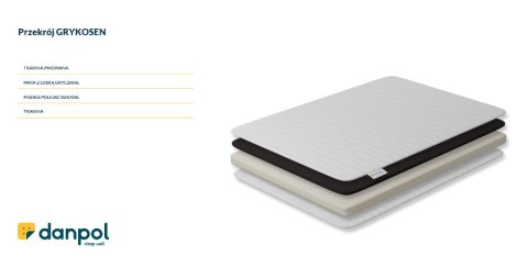 DANPOL Materac gryko-sen 140x70x7 T18B DANPOL Materac gryko-sen 140x70x7 T18B