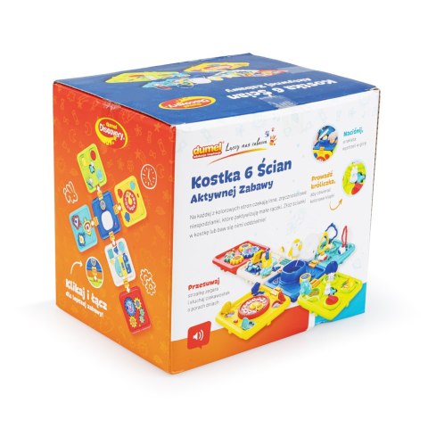 DUMEL DD 30802 Kostka 6 ścian aktywnej zabawy DUMEL DD 30802 Kostka 6 ścian aktywnej zabawy