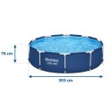 Bestway Basen ogrodowy stelażowy 305 x 76 cm 8w1 Bestway 56679