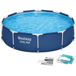 Bestway Basen ogrodowy stelażowy 305 x 76 cm Bestway 56677