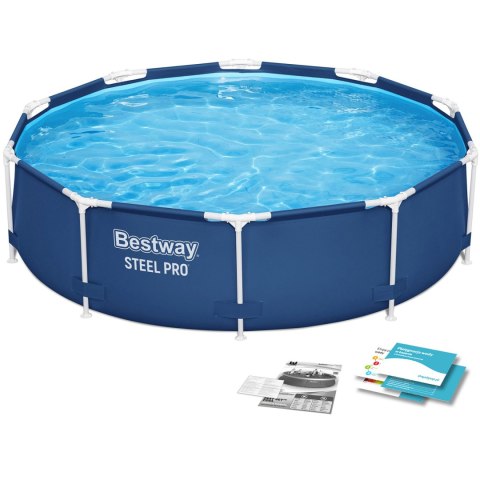 Bestway Basen ogrodowy stelażowy 305 x 76 cm Bestway 56677