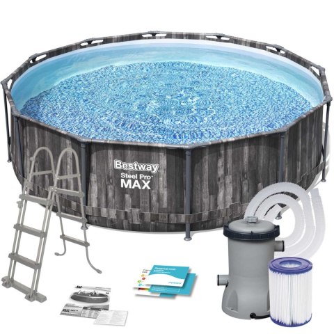 Bestway Basen ogrodowy stelażowy 366 x 100 cm 10w1 Bestway 5614X