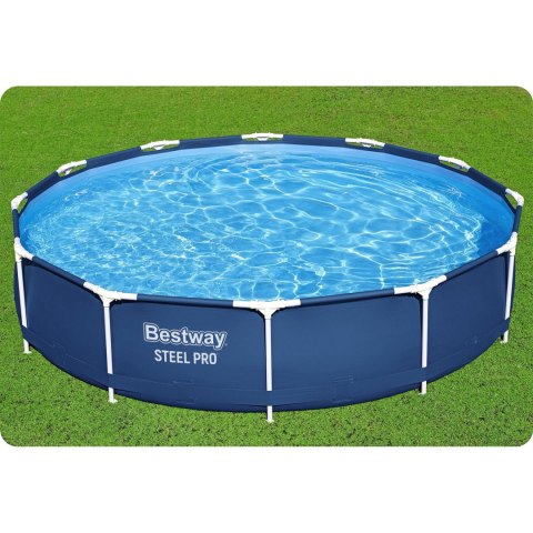 Bestway Basen ogrodowy stelażowy 366 x 76 cm Bestway 56706 Bestway Basen ogrodowy stelażowy 366 x 76 cm Bestway 56706