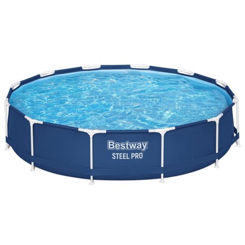 Bestway Basen ogrodowy stelażowy 366 x 76 cm Bestway 56706 Bestway Basen ogrodowy stelażowy 366 x 76 cm Bestway 56706