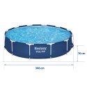 Bestway Basen ogrodowy stelażowy 366 x 76 cm Bestway 56706