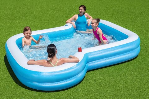 Bestway Basen dmuchany 305 x 274 x 46 cm niebieski Bestway 54321 Bestway Basen dmuchany 305 x 274 x 46 cm niebieski Bestway 54321