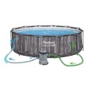 Bestway Basen ogrodowy stelażowy 366 x 100 cm 10w1 Bestway 5614X