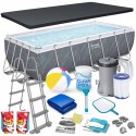 Bestway Basen ogrodowy stelażowy 404 x 201 x 100 cm 18w1 Bestway 56721