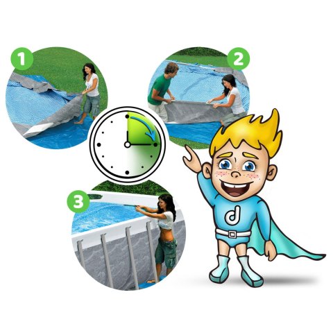 Bestway Basen ogrodowy stelażowy 404 x 201 x 100 cm 18w1 Bestway 56721 Bestway Basen ogrodowy stelażowy 404 x 201 x 100 cm 18w1 Bestway 56721
