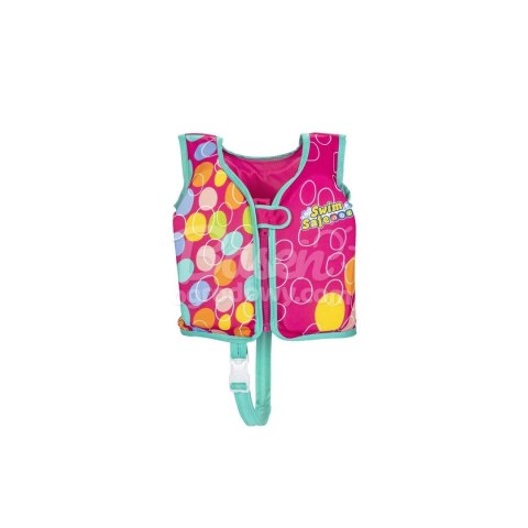 Bestway Kamizelka do nauki pływania dla dzieci różowa S/M Bestway 32176 Bestway Kamizelka do nauki pływania dla dzieci różowa S/M Bestway 32176