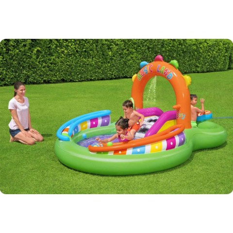 Bestway Plac zabaw dmuchany Sing 'N splash 295 x 190 x 137 cm Bestway 53117 Bestway Plac zabaw dmuchany Sing 'N splash 295 x 190 x 137 cm Bestway 53117