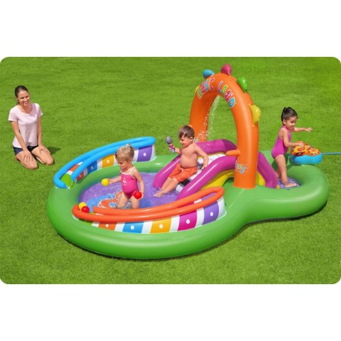 Bestway Plac zabaw dmuchany Sing 'N splash 295 x 190 x 137 cm Bestway 53117 Bestway Plac zabaw dmuchany Sing 'N splash 295 x 190 x 137 cm Bestway 53117
