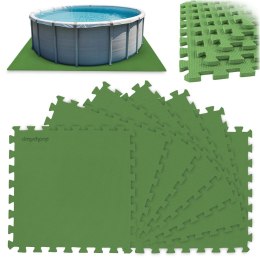 Dmuchane Mata piankowa pod basen puzzle 50 x 50 cm 8 szt