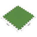 Dmuchane Mata piankowa pod basen puzzle 50 x 50 cm 8 szt