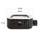 Intex Dmuchane SPA z hydromasażem 4 osobowe INTEX 28450 + Generator chloru