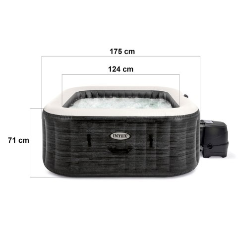 Intex Dmuchane SPA z hydromasażem 4 osobowe INTEX 28450 + Generator chloru Intex Dmuchane SPA z hydromasażem 4 osobowe INTEX 28450 + Generator chloru