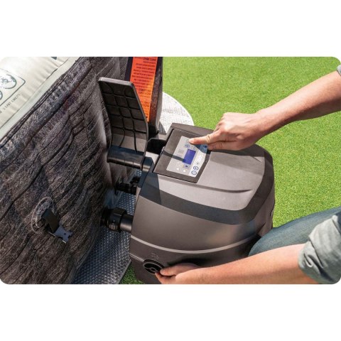 Intex Dmuchane SPA z hydromasażem 4 osobowe INTEX 28450 + Generator chloru Intex Dmuchane SPA z hydromasażem 4 osobowe INTEX 28450 + Generator chloru