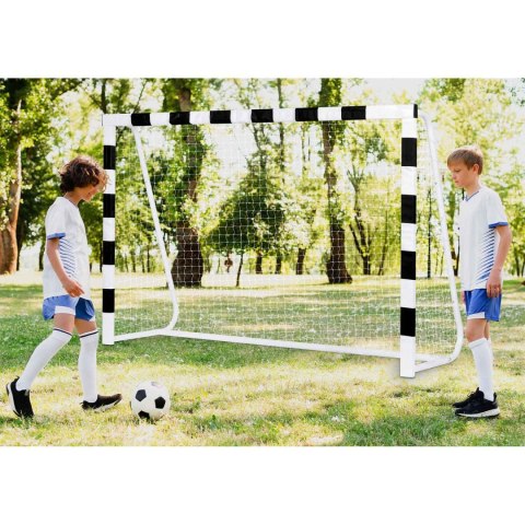 Neo-Sport Bramka do piłki nożnej 300 x 200 x 90 cm NS-465 czarno-biała Neo-Sport Bramka do piłki nożnej 300 x 200 x 90 cm NS-465 czarno-biała