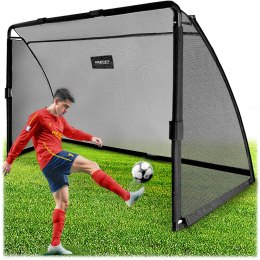 Neo-Sport Bramka do piłki nożnej 300 x 200 x 90 cm NS-497 czarna
