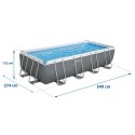 Bestway Basen ogrodowy stelażowy 549x274x122cm 17w1 Bestway 56466N