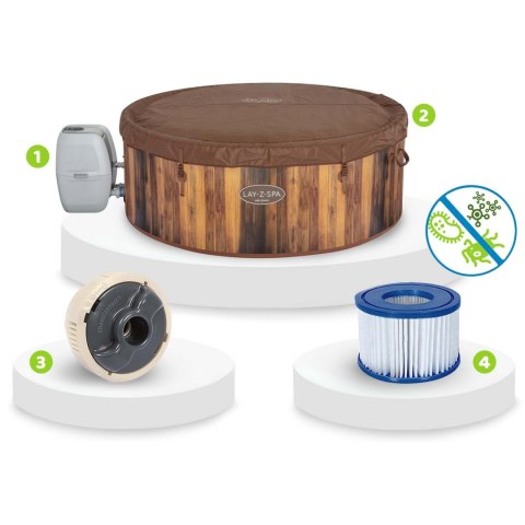 Bestway Dmuchane SPA Lay-Z Helsinki 7 osobowe Bestway 60025 Bestway Dmuchane SPA Lay-Z Helsinki 7 osobowe Bestway 60025