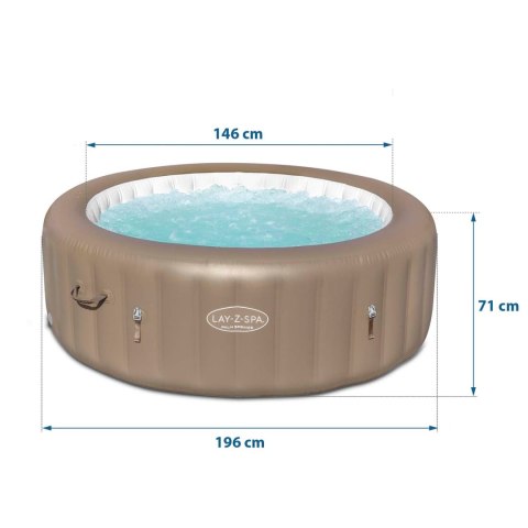 Bestway Dmuchane SPA Lay-Z Palm Springs 6 osobowe Bestway 60017 Bestway Dmuchane SPA Lay-Z Palm Springs 6 osobowe Bestway 60017