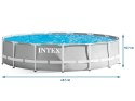 Intex Basen ogrodowy stelażowy 457 x 107 cm 12w1 INTEX 26724