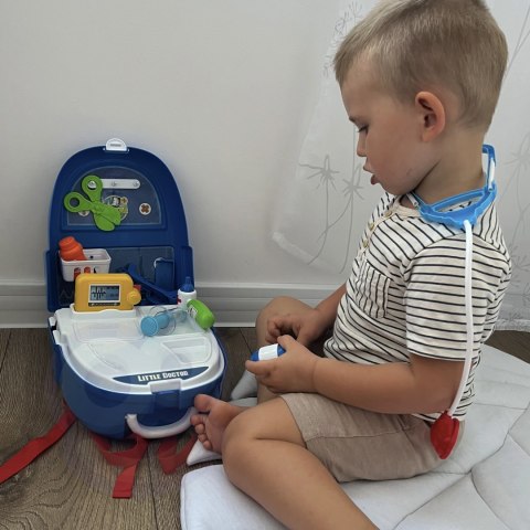 Woopie WOOPIE Zestaw Małego Lekarza w Plecaku 18 el. Woopie WOOPIE Zestaw Małego Lekarza w Plecaku 18 el.