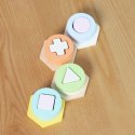 Classic World CLASSIC WORLD Sorter Montessori Kształtów i Kolorów Układanka Wieża