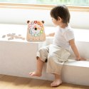 Classic World CLASSIC WORLD Zegar Miś Montessori Edukacyjny 3w1 Nauka Czasu Liczenia i Daty