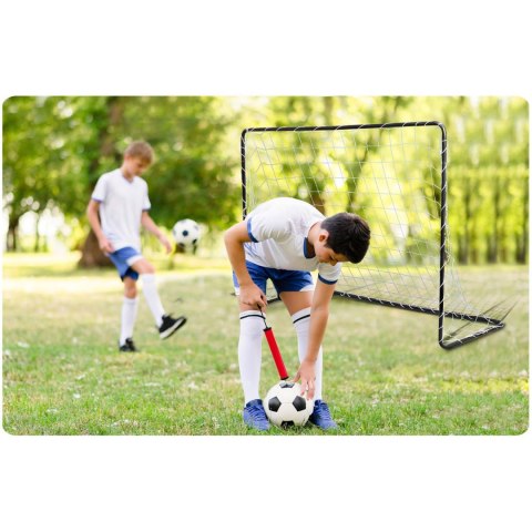 Neo-Sport Bramka do piłki nożnej 183 x 122 x 61cm NS-492 czarna Neo-Sport Bramka do piłki nożnej 183 x 122 x 61cm NS-492 czarna