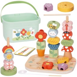 Tooky Toy TOOKY TOY Box Edukacyjny 5 w1 Magiczny Ogród Montessori