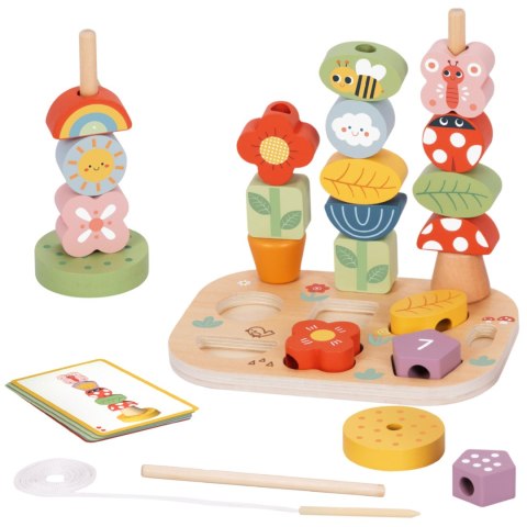 Tooky Toy TOOKY TOY Box Edukacyjny 5 w1 Magiczny Ogród Montessori Tooky Toy TOOKY TOY Box Edukacyjny 5 w1 Magiczny Ogród Montessori