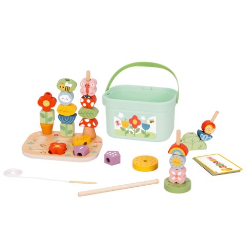 Tooky Toy TOOKY TOY Box Edukacyjny 5 w1 Magiczny Ogród Montessori Tooky Toy TOOKY TOY Box Edukacyjny 5 w1 Magiczny Ogród Montessori