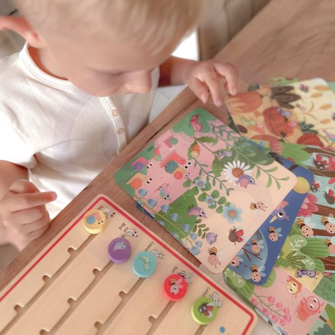 Tooky Toy TOOKY TOY Drewniana Gra Nauka Liczenia Zwierzątka Tooky Toy TOOKY TOY Drewniana Gra Nauka Liczenia Zwierzątka