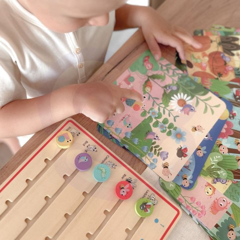 Tooky Toy TOOKY TOY Drewniana Gra Nauka Liczenia Zwierzątka Tooky Toy TOOKY TOY Drewniana Gra Nauka Liczenia Zwierzątka