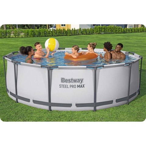 Bestway Basen ogrodowy stelażowy 366 x 122 cm 18w1 Bestway 56420 + maszynka do baniek GRATIS Bestway Basen ogrodowy stelażowy 366 x 122 cm 18w1 Bestway 56420 + maszynka do baniek GRATIS