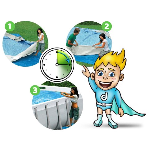 Bestway Basen ogrodowy stelażowy 366 x 122 cm 18w1 Bestway 56420 Bestway Basen ogrodowy stelażowy 366 x 122 cm 18w1 Bestway 56420