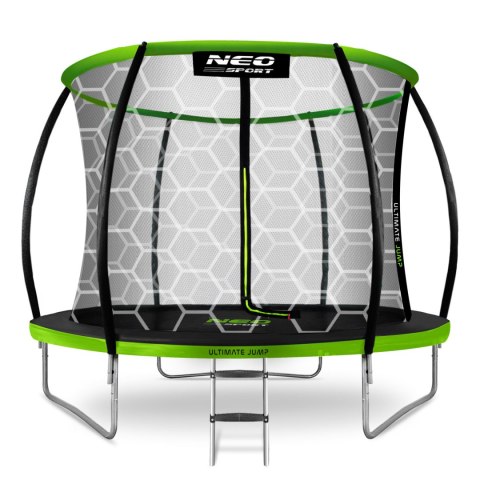 Neo-Sport Trampolina ogrodowa profilowana 10ft/312cmz siatką wewnętrzną Neo-Sport Neo-Sport Trampolina ogrodowa profilowana 10ft/312cmz siatką wewnętrzną Neo-Sport